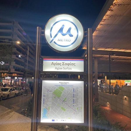 Prime Location Bright Studio City Center Super 5G Wifi 200Mbps With32"Tv Saloniki Zewnętrze zdjęcie